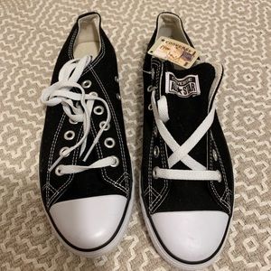 Brand new black converse